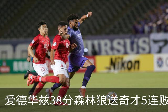 爱德华兹38分森林狼送奇才5连败 活塞力克黄蜂